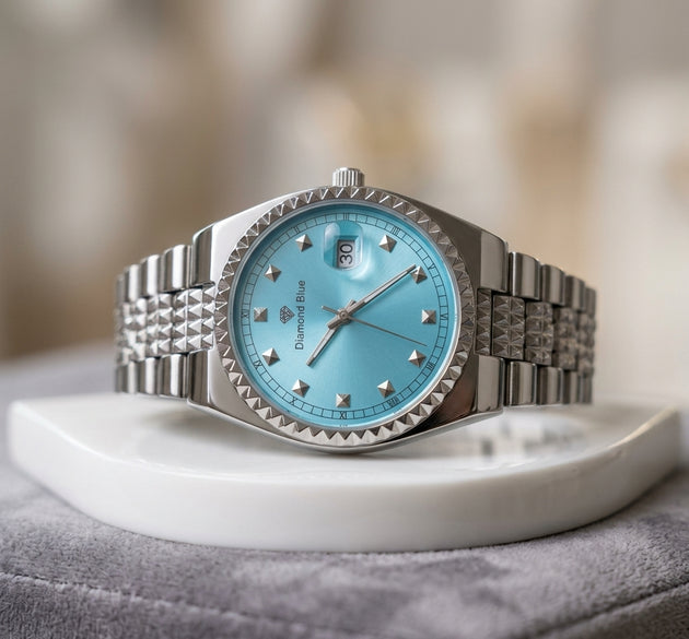Diamond Blue Premium Men’s Watch