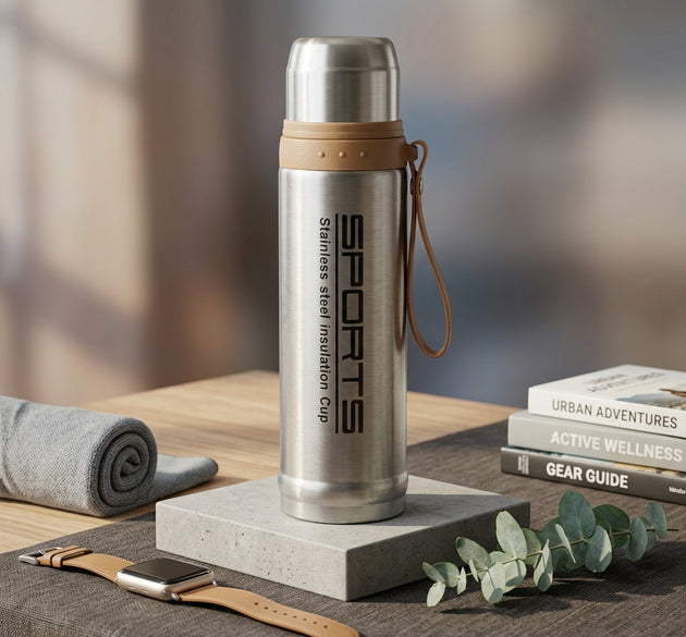 Steel Vacuum Flask 750ML – Hot & Cold Bottle